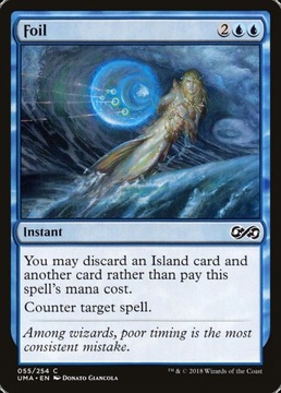 Foil (Ultimate Masters) counterspell, kontra M/NM