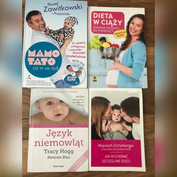 4 książki dla przyszłych rodziców!