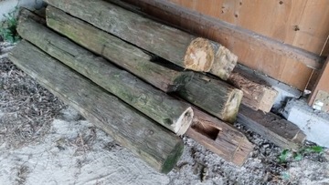 Stare drewniane belki