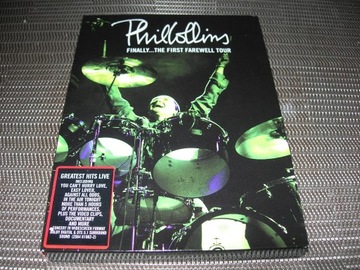 PHIL COLLINS FINALLY..THE FIRST FAREWELL TOUR 2DVD