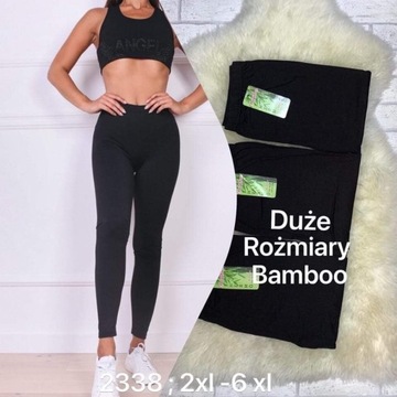 Legginsy bambus Rozmiar 2XL