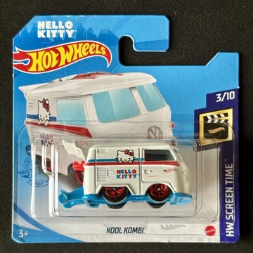 KOOL KOMBI HELLO KITTY GRX94 BIAŁE HOT WHEELS 2021