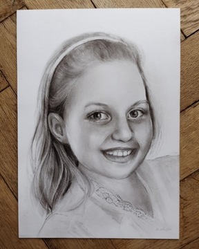 Rysunek portret na zamówienie/karykatura A4