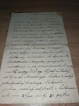 List Warszawa 18.10.1933 4 strony