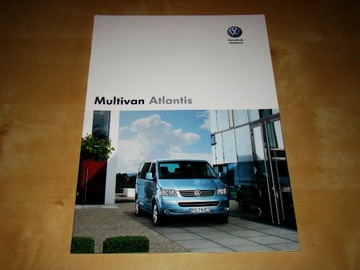Prospekt Volkswagen Multivan Atlantis 2006 polski