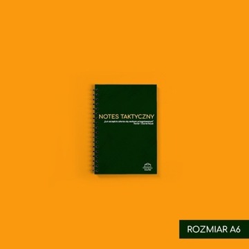 Notes taktyczny (zeszyt trenera) - A6