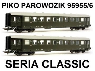 GLEDZIU KOLEJKA PIKO PKP PAROWOZIK 95955 + 95956