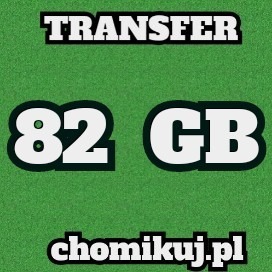 Transfer 82 GB na chomikuj Bezterminowo