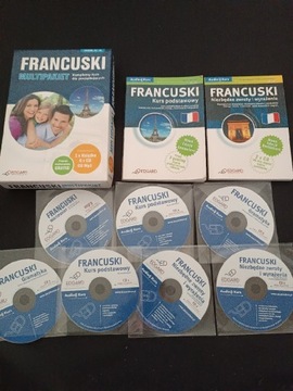 Francuski multipakiet - kurs od podstaw+ CD