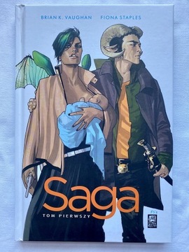 SAGA 1 Brian K. Vaughan, Fiona Staples nowy