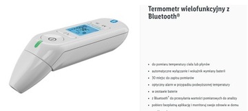 SILVERCREST Termometr wielofun. SFT81 Bluetooth