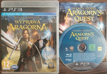 Władca Pierścieni Wyprawa Aragorna na PS3. Komplet. 