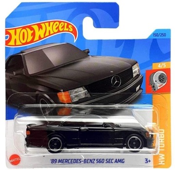 89 Mercedes-Benz SEC AMG Hot Wheels 