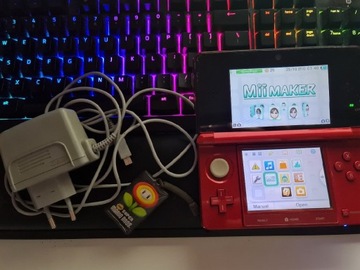 KONSOLA NINTENDO 3DS Przenośna Czerwona 3 DS