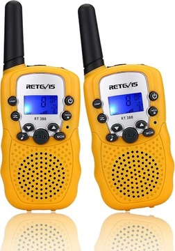 Retevis RT388 Walkie Talkie dla dzieci (żółte)