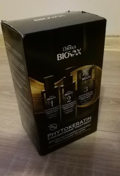 Biovax Phytokeratin Zestaw do Prostowania włosów