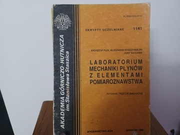 Laboratorium z Mechaniki płynów