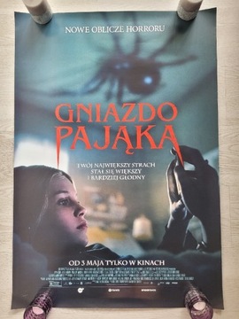 Plakat kinowy z filmu Gniazdo Pająka horror