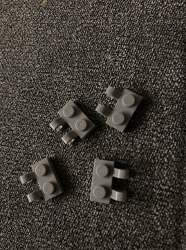Element LEGO 60470b zaczep szary jasny 4 sztuki