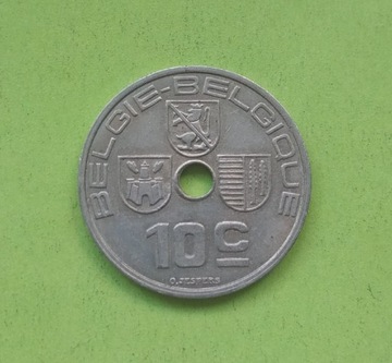 Belgia 10 Centimes 1939