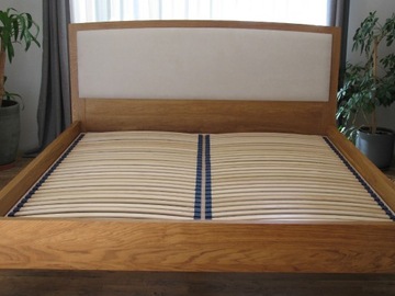 Łóżko dębowe 200x180cm