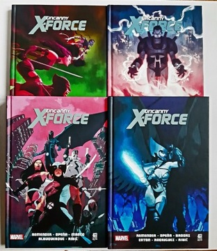 Uncanny X-force tomy 1-4