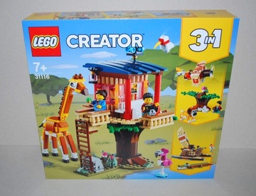 LEGO Creator 3 in 1 Safari 31116 MISB NOWY