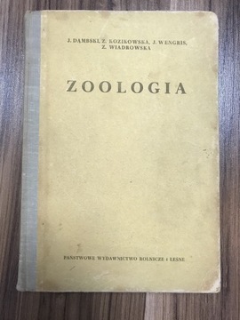 Książka „Zoologia”- Dąbski, Kozikowska, Wengris 