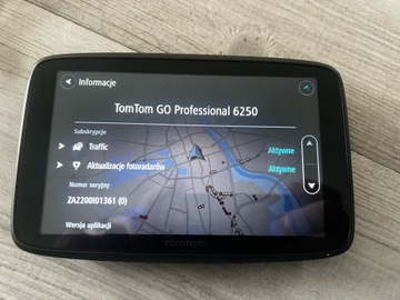 Nawigacja TomTom go professional 6250 art 6.