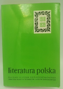 Literatura polska 1918-1939 Matuszewski