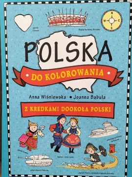 Kolorowanka "Polska do kolorowania"