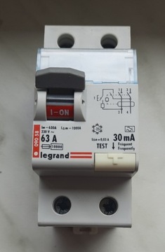 Legrand 09058 63A 30ma wyłącznik różnicowoprądowy