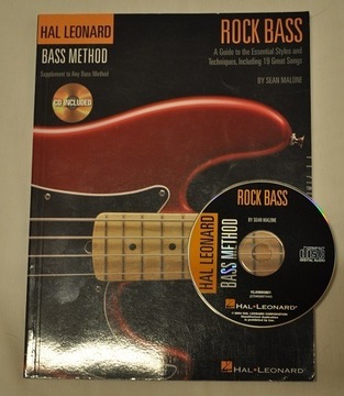 Bass Method z CD audio Rock Bass autor Sean Malone