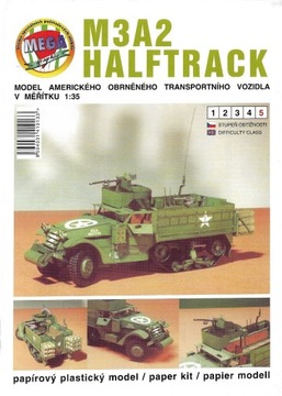 M3A2 HALFTRACK   wydawnictwo czeskie