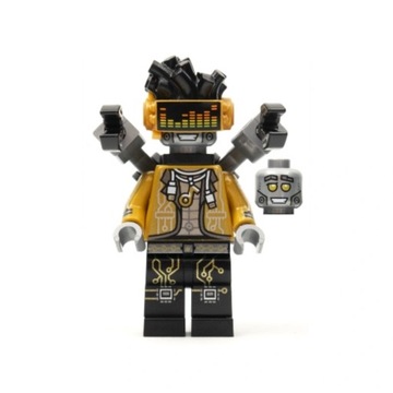 Klocki Lego Minifigurka HipHop Robot vid014