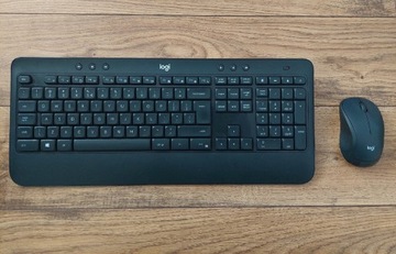 Klawiatura i mysz bezprzewodowa Logitech K540 QWER