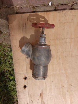 Zawór hydrantowy 2" x 1", z demontażu 