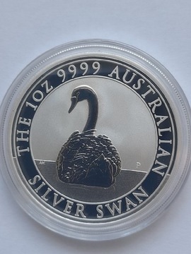 Australijski Łabędź 2023 1 oz silver Swan