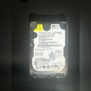 Dysk HDD do laptopa - WD 1200BEVS