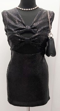 Sukienka,mala,czarna" Zara"