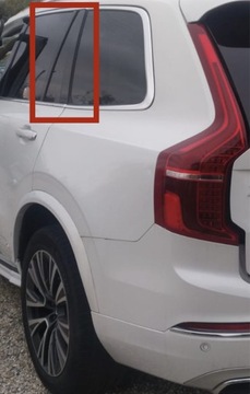 Mała Szyba drzwi lewy  tył    Volvo XC90 ll 2016