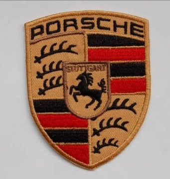 Naszywka prasowanka herb Porsche
