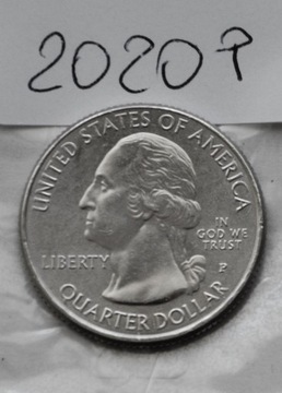 25 centów USA  2020 P