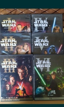 Gwiezdne wojny 1-6 dvd nowe
