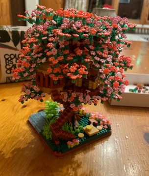 Klocki Drzewo Bonsai Kwiaty Lego Blocks