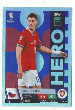 Match Attax EURO 2024 SCHICK CZE18