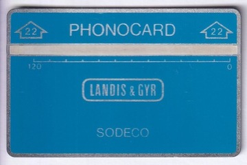 1 P - PRÓBNA - SODECO - LANDIS & GYR - 120 jedn. 