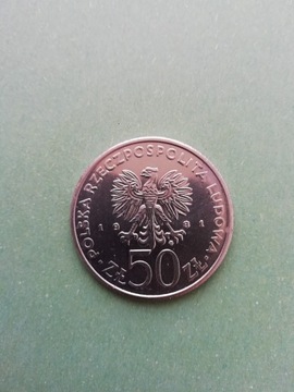 Moneta 50 zł Światowy Dzień Żywności 1981 rok