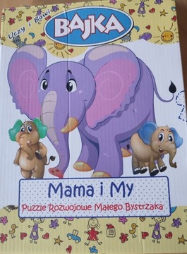 Puzzle edukacyjne "Mama i My" 26 elementów, 3+