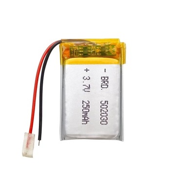 502030 akumulator litowo-polimerowy 3.7V 200 mAh